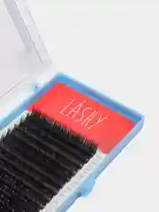 Ресницы для наращивания Lashy, чёрные, 16 линий