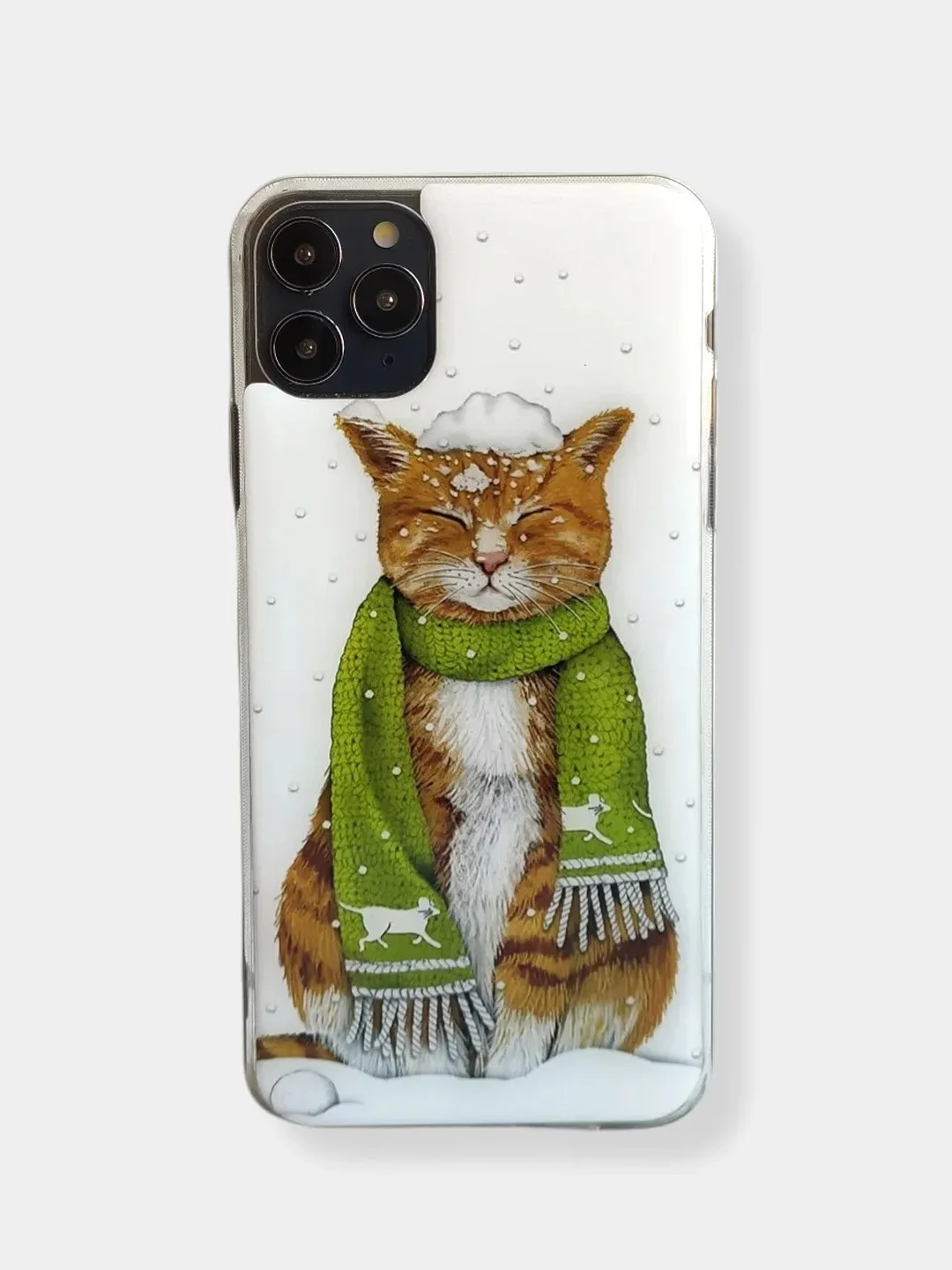 Багровый чехол накладка c новогодним рисунком принтом картинкой для iPhone 11 pro max 11 pro xs max