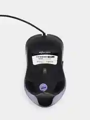 Черный компьютерная мышь, проводная, бесшумная, 3600 dpi
