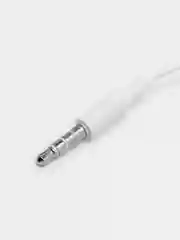 Серебряный наушники с микрофоном Borofone с разъёмом 3.5 Jack