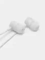 Серебряный наушники с микрофоном Borofone с разъёмом 3.5 Jack