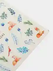 Лазурный слайдер для дизайна ногтей