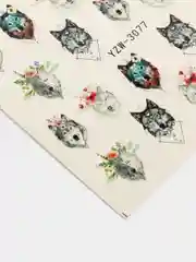 Приглушённый хаки слайдер для дизайна ногтей