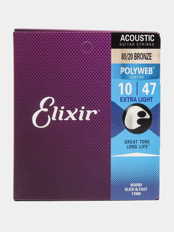 Струны для акустической гитары Elixir 11000