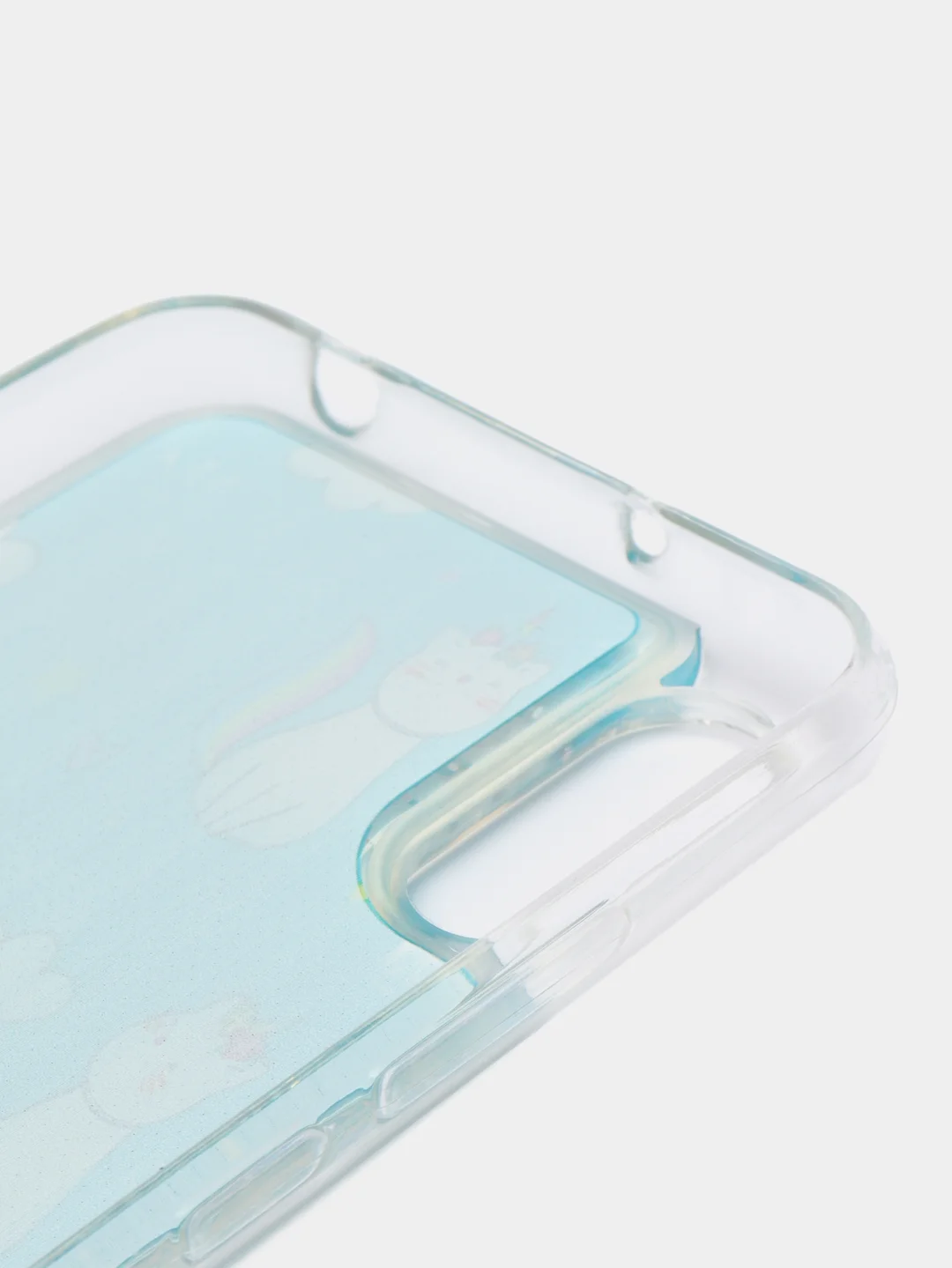 Серый металлик чехол Xiaomi Redmi 9A, Сяоми Редми 9А силиконовый переливающийся жидкий с блестками