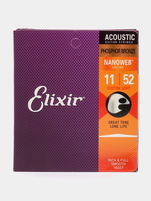 Струны для акустической гитары Elixir 16027