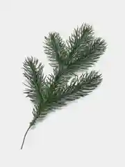 Тёмно-зелёный еловая ветка, 25-35 см, 3 штуки
