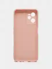Розовый чехол для Realme C35 (Реалми С35), прозрачный