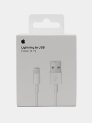 Кабель для зарядки iPhone 5, 6, 7, 8, X, 11,12,13,14, iPad, lightning-usb, 1 метр