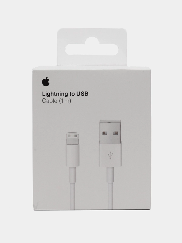 Кабель для зарядки iPhone 5, 6, 7, 8, X, 11,12,13,14, iPad, lightning-usb, 1 метр