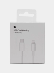 Кабель для зарядки iPhone 5, 6, 7, 8, X, 11, 12, 13, 14, iPad, lightning-Type-C, 1 метр