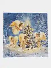 Синий открытка новогодняя