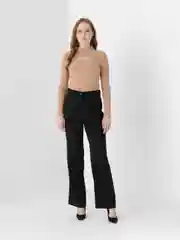 Черный брюки женские Cosy, в полоску