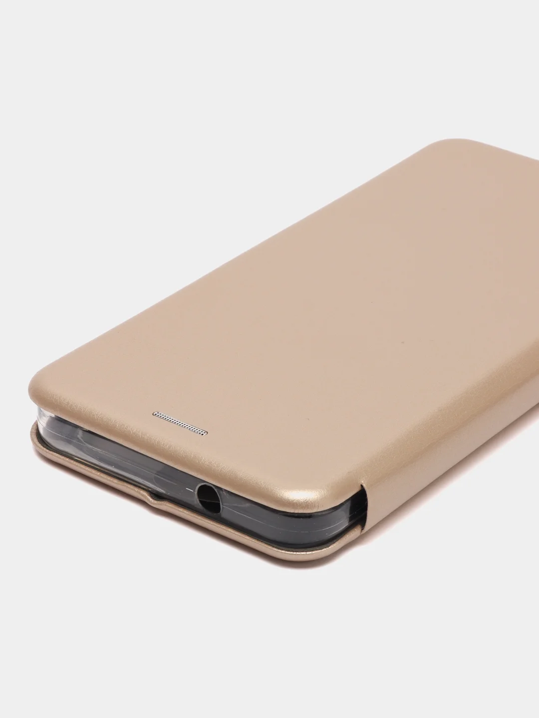 Золотой чехол книжка Infinix Hot 11 2022