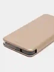 Золотой чехол книжка Infinix Hot 11 2022