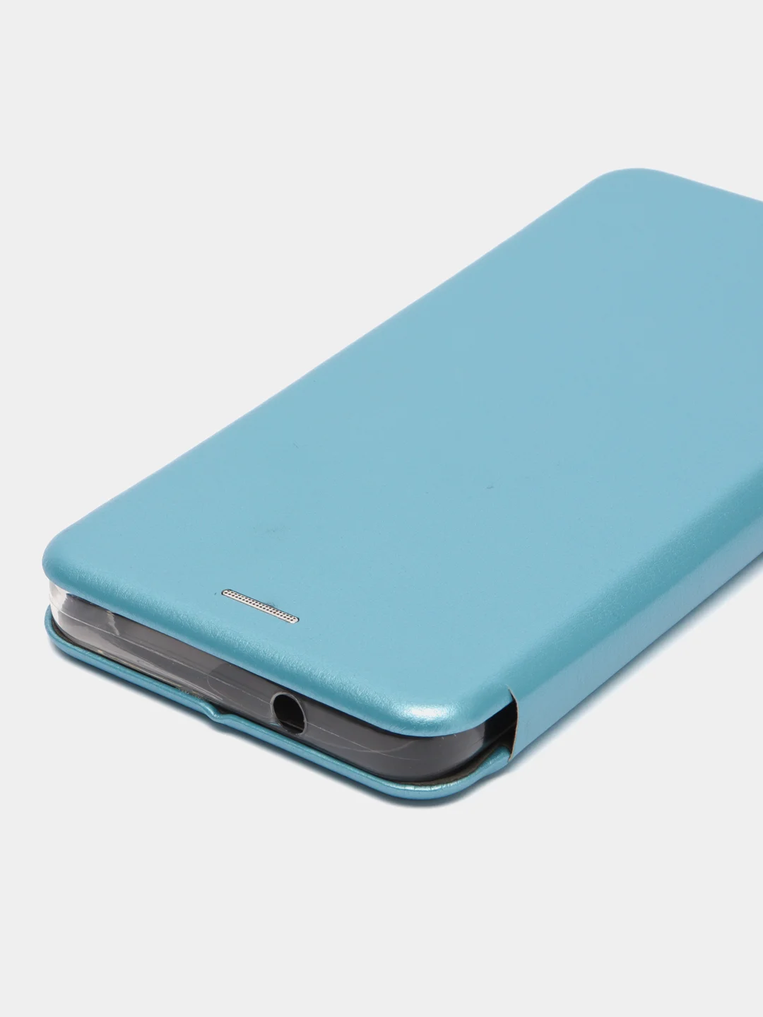 Голубой чехол книжка Infinix Hot 11 2022