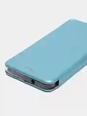Голубой чехол книжка Infinix Hot 11 2022