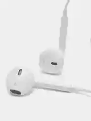 Кремовый наушники с микрофоном Borofone с разъёмом 3.5 Jack