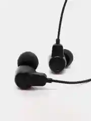 Тёмно-серый наушники внутриканальные, вакуумные с разъёмом 3.5 Jack