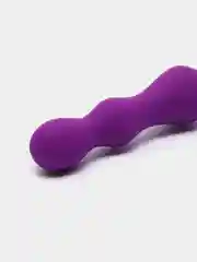 Фиолетовый вибратор анальный
