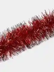 Алый мишура новогодняя, 200 см
