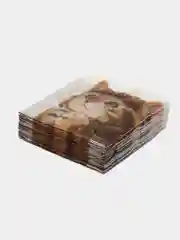 Светло-синий новогодние бумажные салфетки,  2 размера
