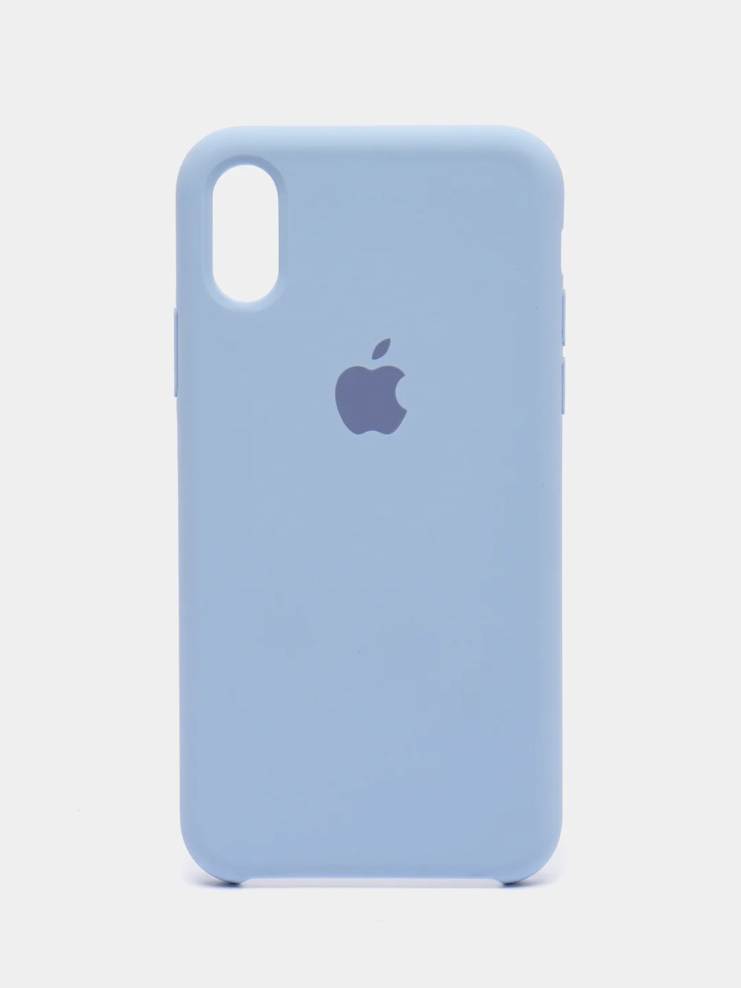 Небесно-голубой чехол для iPhone (Айфон) 11, 12, 13, 14, XR, 7, 8, 7/8 Plus, SE, XS, X, XR, Pro Max