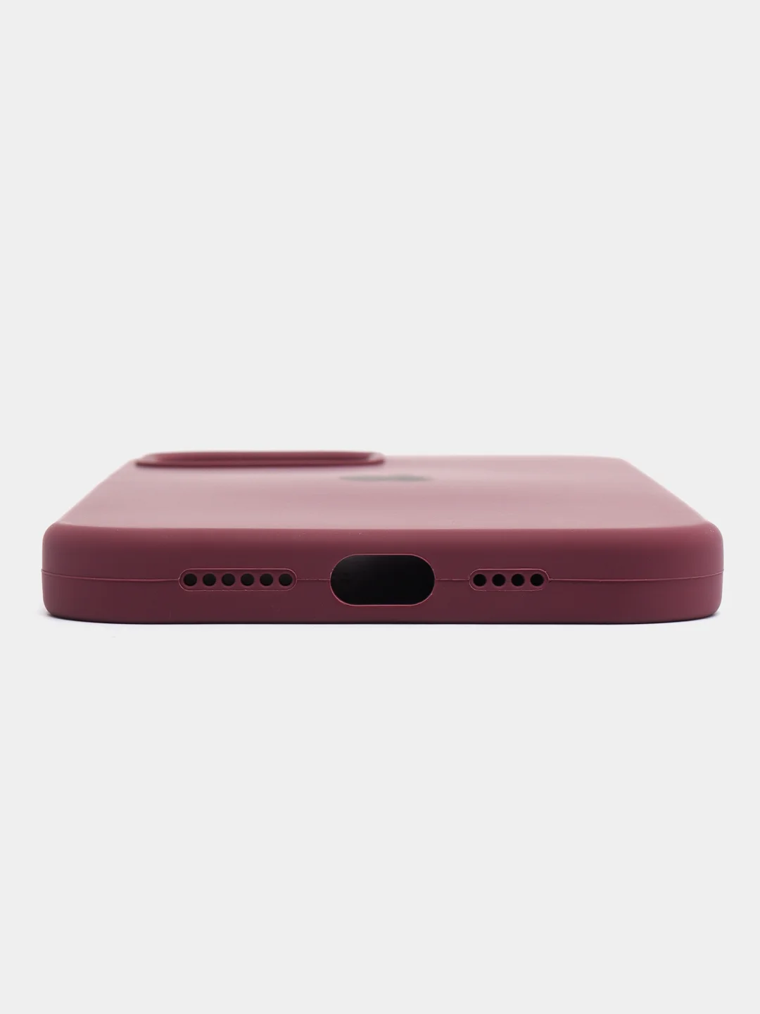 Бордовый чехол для iPhone (Айфон) 11, 12, 13, 14, XR, 7, 8, 7/8 Plus, SE, XS, X, XR, Pro Max