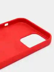 Красный чехол для iPhone (Айфон) 11, 12, 13, 14, XR, 7, 8, 7/8 Plus, SE, XS, X, XR, Pro Max