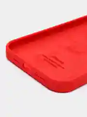 Красный чехол для iPhone (Айфон) 11, 12, 13, 14, XR, 7, 8, 7/8 Plus, SE, XS, X, XR, Pro Max