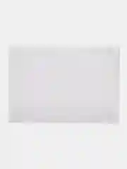 Белый чехол-накладка полупрозрачная для ноутбука Apple Macbook