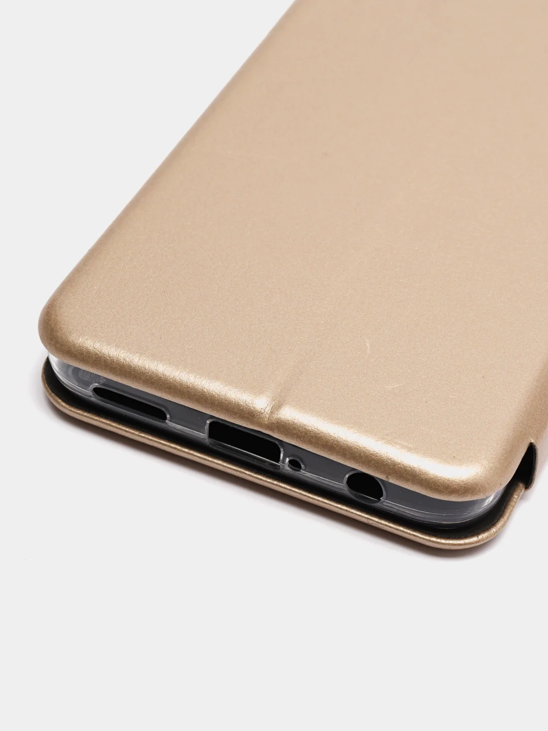 Золотой чехол книжка Tecno Pova 3