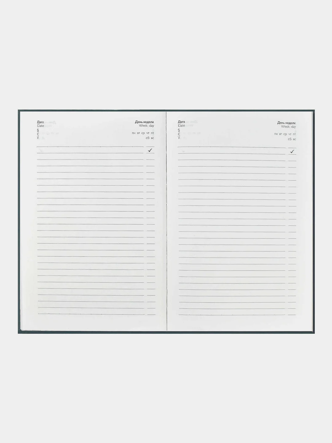 Ежедневник недатированный DIARY, Кошки, А5, твёрдый переплет, 80 листов