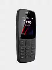 Черный мобильный кнопочный телефон Nokia 106 Dual Sim