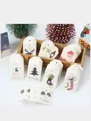 Новогодние бирки для подарка, 8 штук