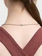 Цепочка на шею с подвеской Зайка, 66 см