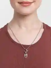 Цепочка на шею с подвеской Зайка, 66 см