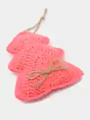 Кораллово-розовый ёлочная игрушка