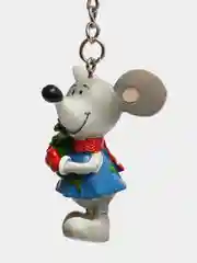 Лазурный брелок новогодний "Мышонок", 4 вида