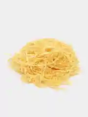 Желтый наполнитель бумажный для коробок, 50грамм. гофрированный.
