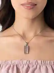 Серый металлик цепочка