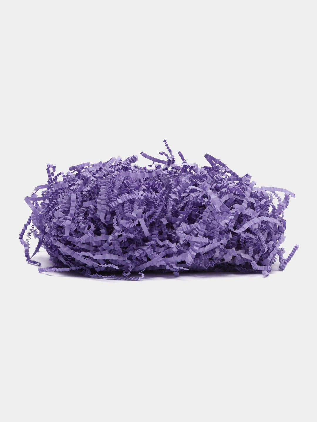 Фиолетовый наполнитель бумажный для коробок, 50грамм. гофрированный.