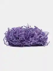 Фиолетовый наполнитель бумажный для коробок, 50грамм. гофрированный.