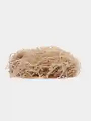 Коричневый наполнитель бумажный для коробок, 50грамм. гофрированный.