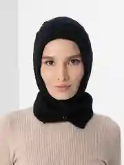 Черный капор Lasorella женский подростковый