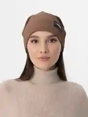 Хаки шапка женская двухслойная