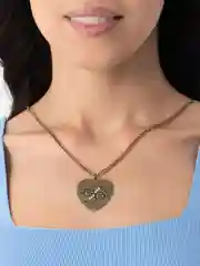 Бежевый меланж цепочка