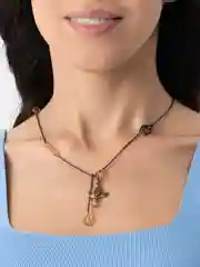 Золотистый хаки цепочка