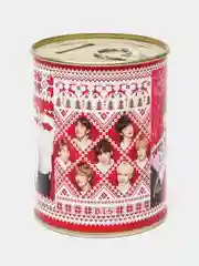 Копилка для денег, монет и купюр "BTS" новогодняя