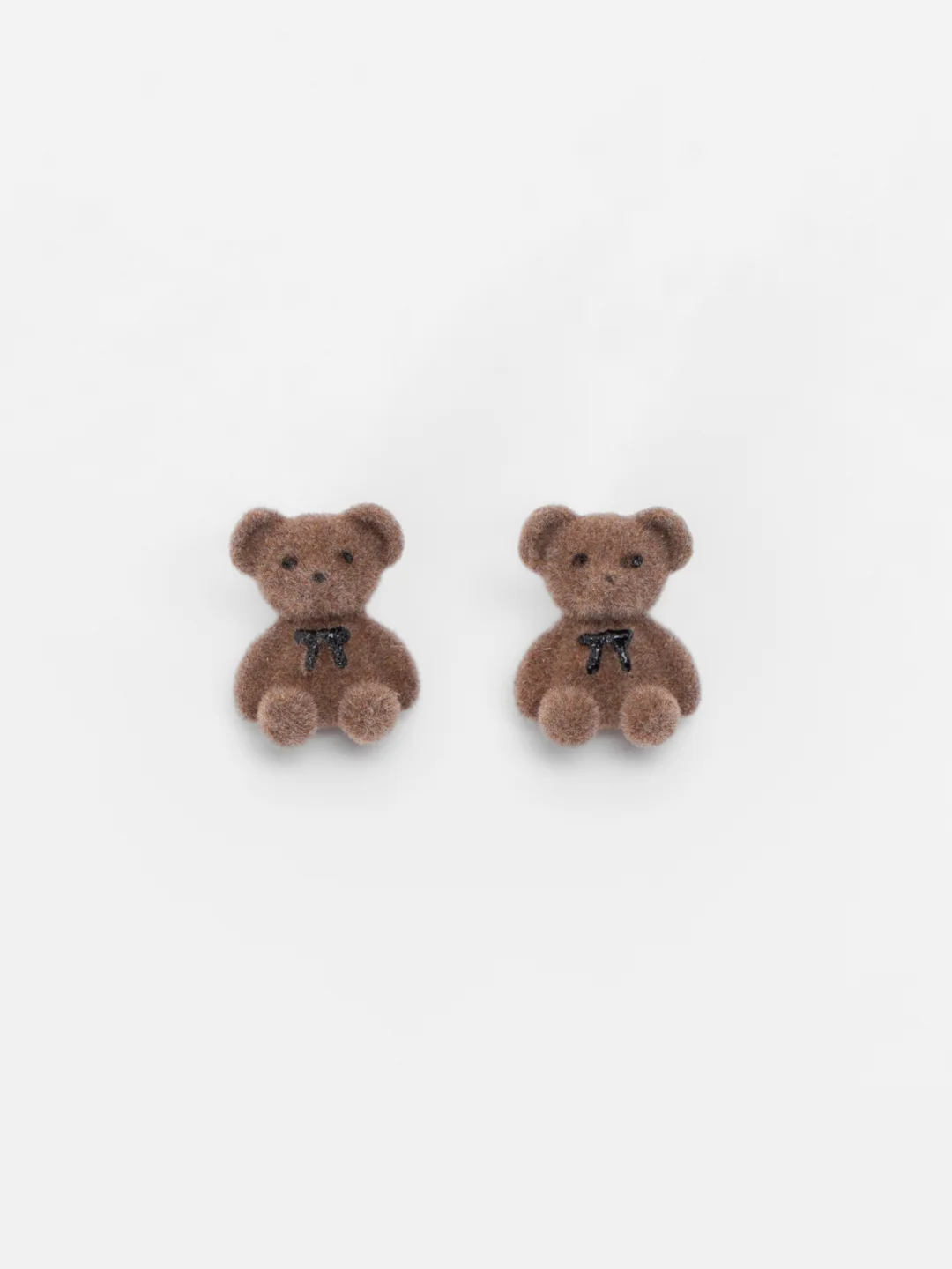 Бежевый серьги Плюшевые мишки Teddy Bear